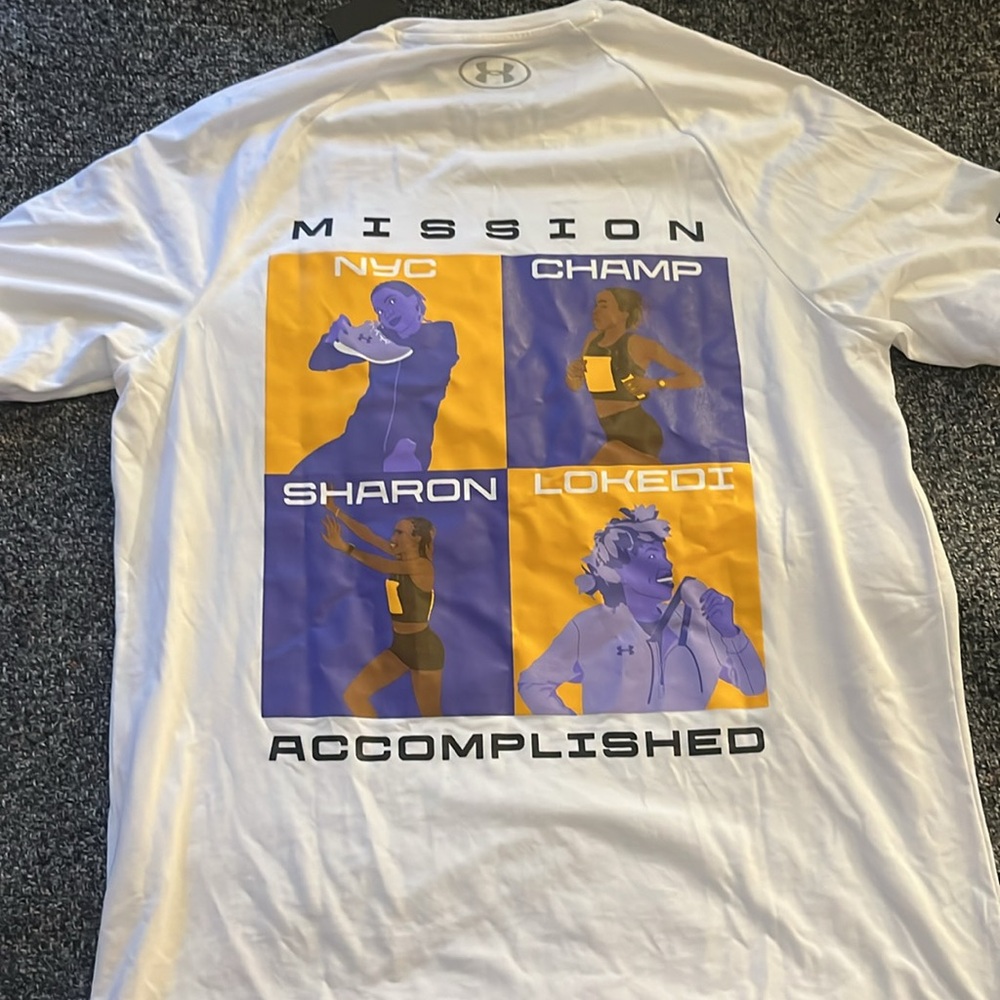 Under Armour Mission Run Tech Tee Medium